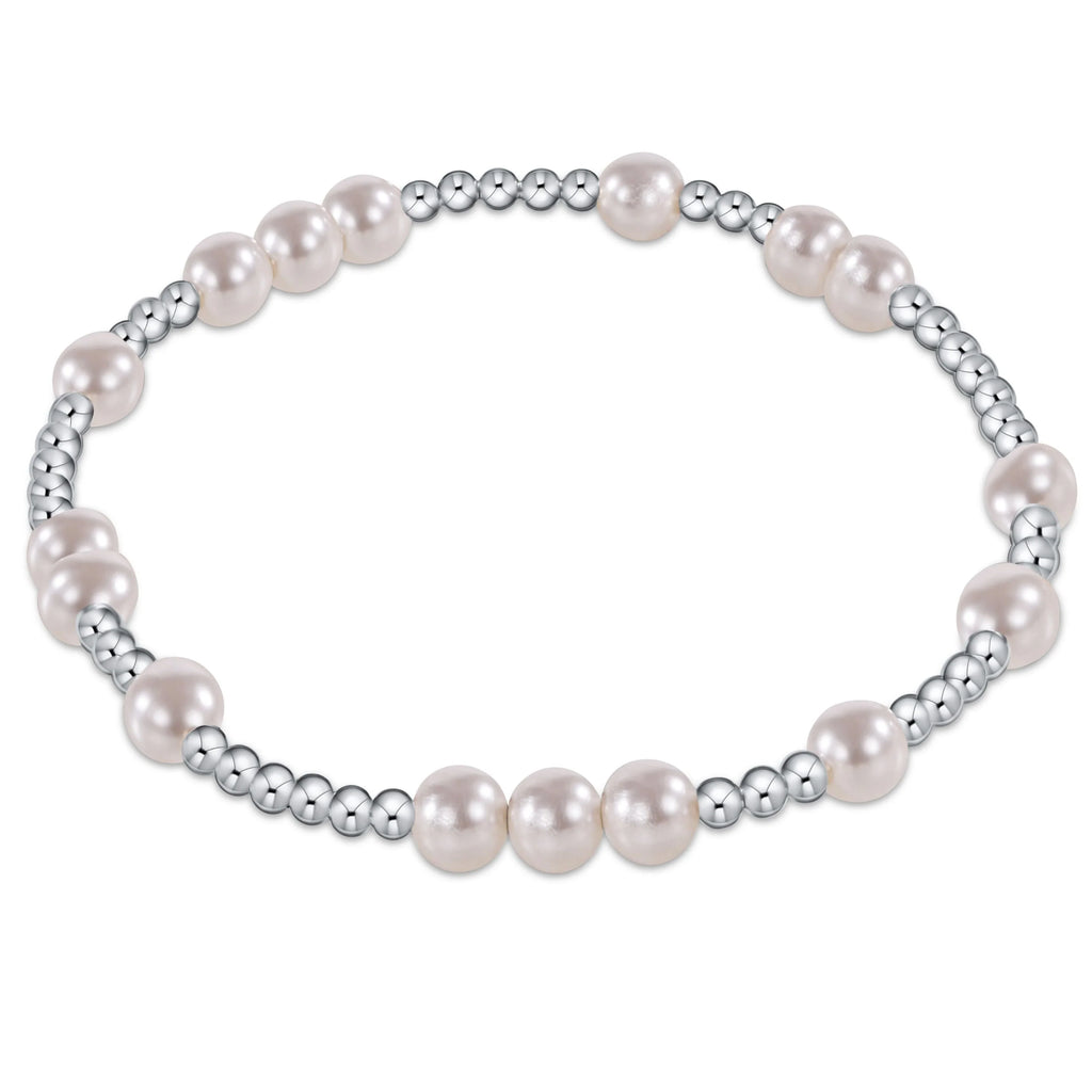 enewton extends hope unwritten pearl 5mm sterling bracelet