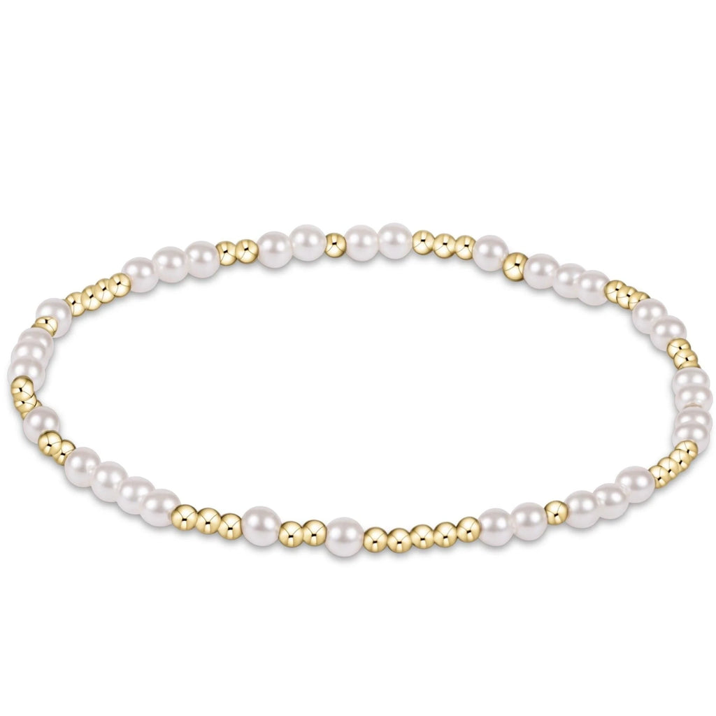 enewton hope unwritten pearl 3mm bracelet
