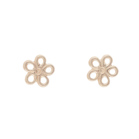enewton - egirl daisy studs - gold