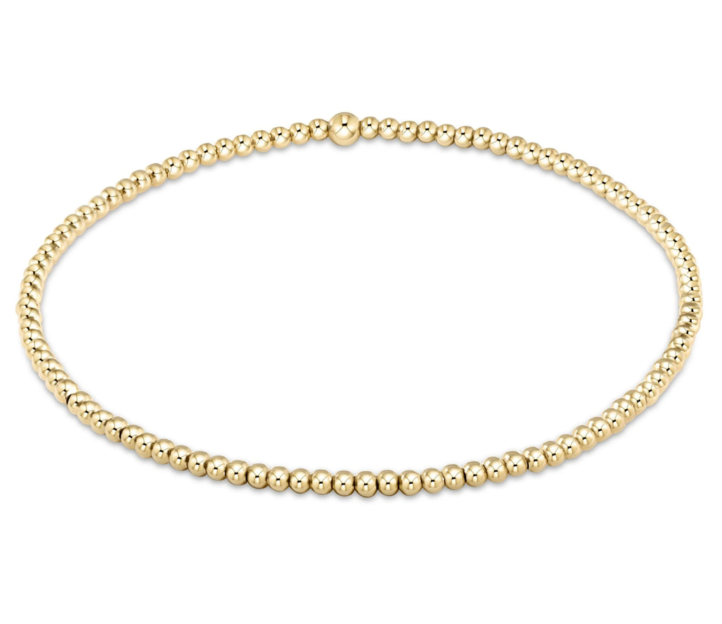 enewton - egirl classic gold 2mm bracelet