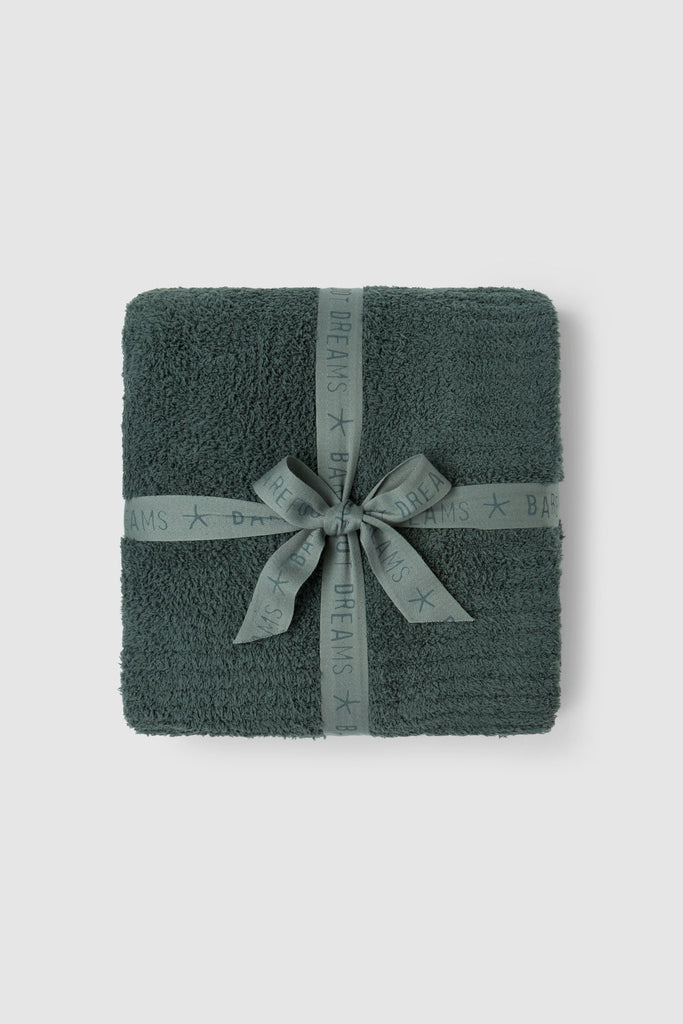 Baarefoot Dreams CozyChic Throw in Deep Juniper