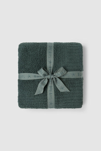 Baarefoot Dreams CozyChic Throw in Deep Juniper