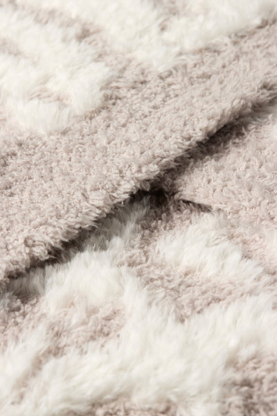Barefoot Dreams CozyChic Lush Knit Leopard Throw