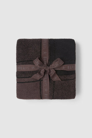 Barefoot Dreams CozyChic Buffalo Plaid Throw in Umber