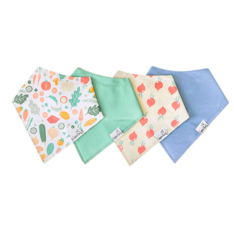 COPPER PEARL BANDANA BIBS - VEGGIES