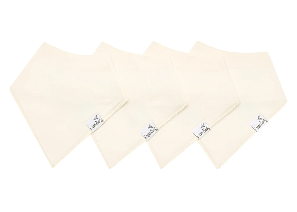 COPPER PEARL BANDANA BIBS - CRU