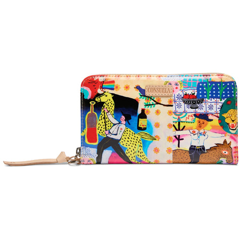 CONSUELA ZIPPY WALLET - COLIN