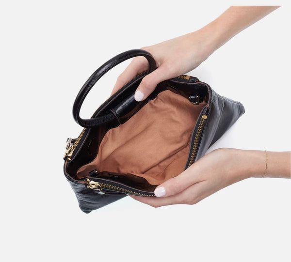 HOBO SABLE CROSSBODY - BLACK