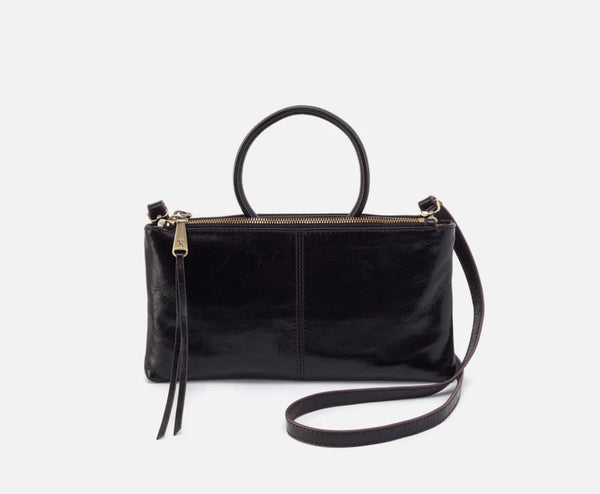 HOBO SABLE CROSSBODY - BLACK