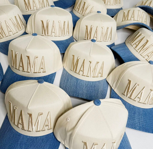Denim Mama Cap