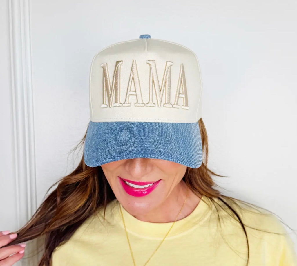 Denim Mama Cap