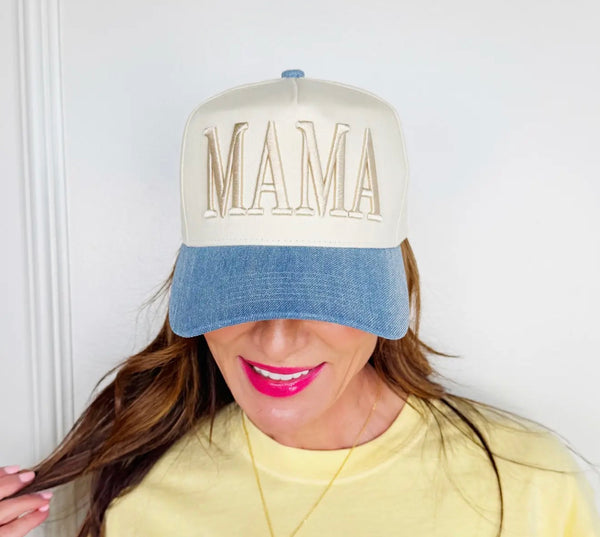 Denim Mama Cap