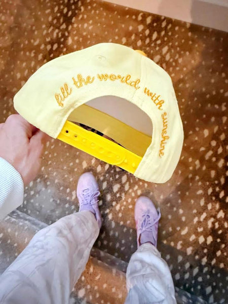 Fill the world with sunshine hat