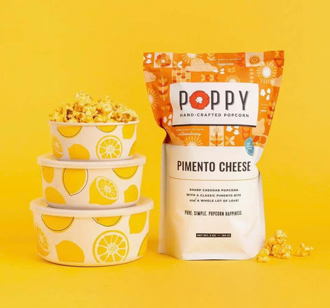 Pimento Cheese Poppy Popcorn