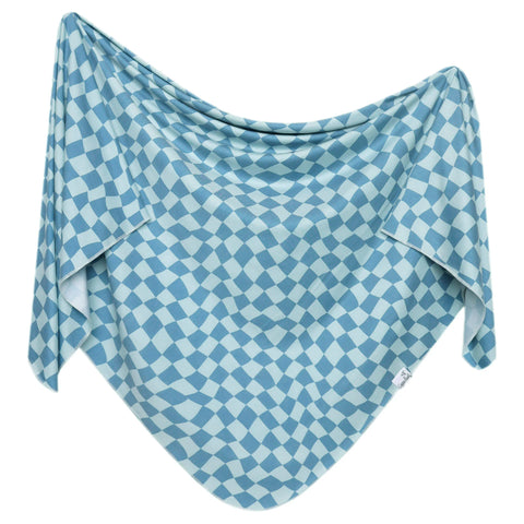 COPPER PEARL KNIT SWADDLE BLANKET - MILES
