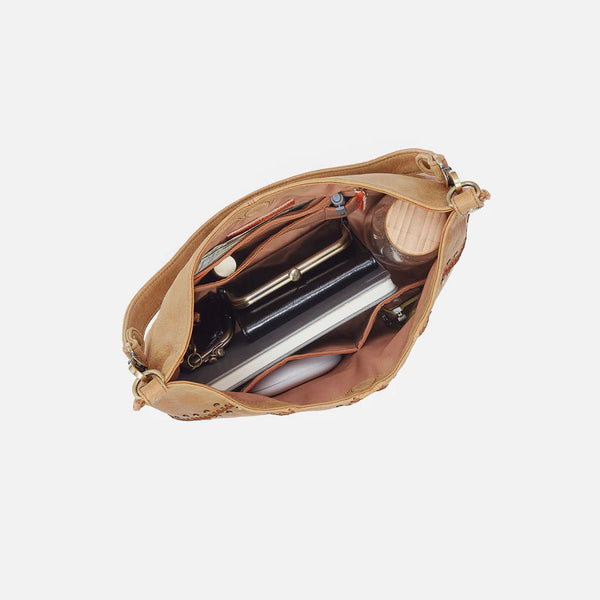 HOBO PIER SHOULDER BAG - BUFFED WHISKEY