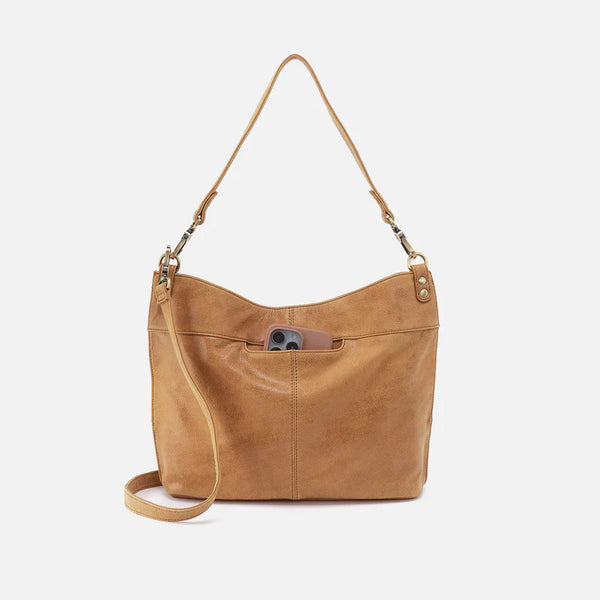 HOBO PIER SHOULDER BAG - BUFFED WHISKEY