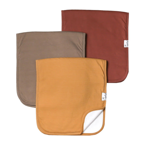 COPPER PEARL PREMIUM BURP CLOTHS - DUNE