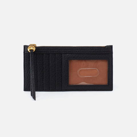 HOBO CARTE CARD CASE - BLACK
