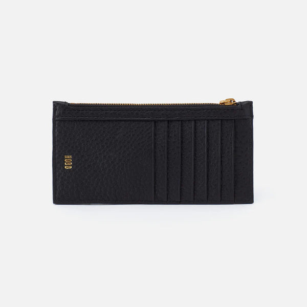 HOBO CARTE CARD CASE - BLACK