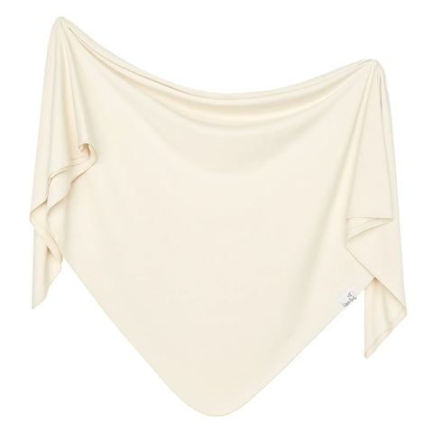 COPPER PEARL KNIT SWADDLE BLANKET - CRU