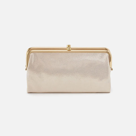 HOBO LAUREN CLUTCH - SAND SHIMMER